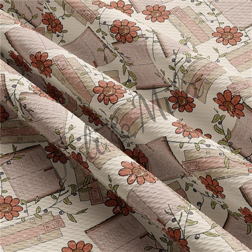 Floral Printed Liverpool 4 Way Fabric Floral69 & Get a Free $89.99 Embroidery Bundle