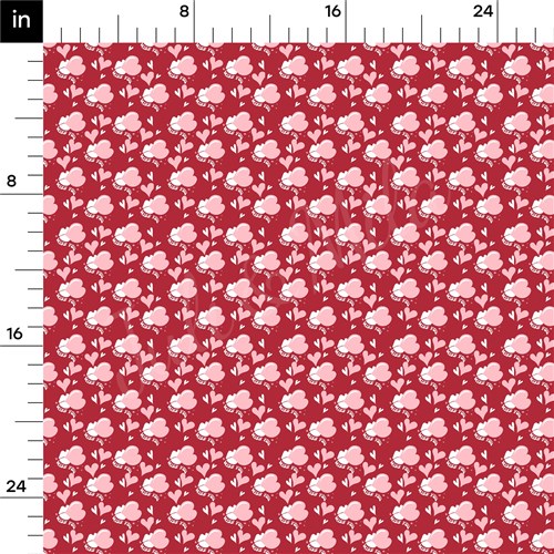 Valentine's Day Liverpool Bullet Textured Stretch Solid Strip Thick Knit Jersey Fabric