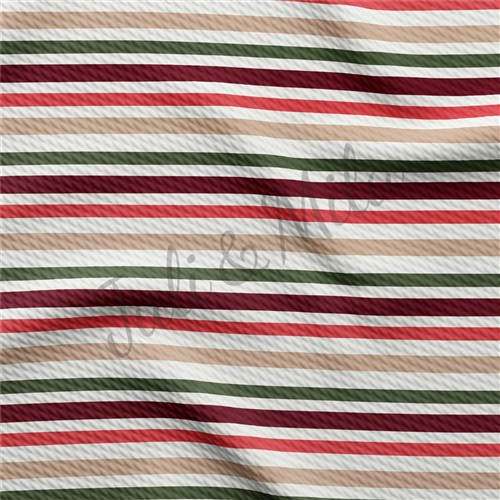 Printed Liverpool Bullet Textured Stretch Solid Strip Thick Knit Jersey Fabric