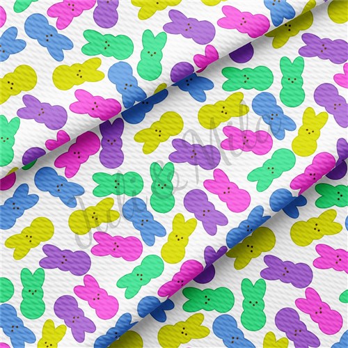 Easter Easter68 Liverpool Bullet Textured Stretch Solid Strip Thick Knit Jersey Fabric
