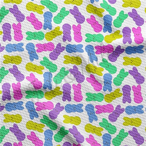 Easter Easter68 Liverpool Bullet Textured Stretch Solid Strip Thick Knit Jersey Fabric