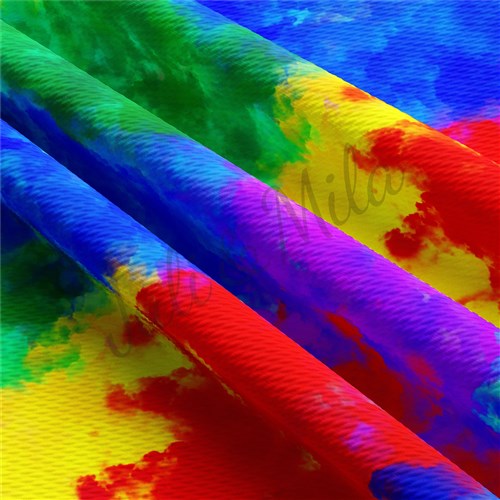 Printed Liverpool Bullet Textured Stretch Solid Strip Thick Knit Jersey Fabric