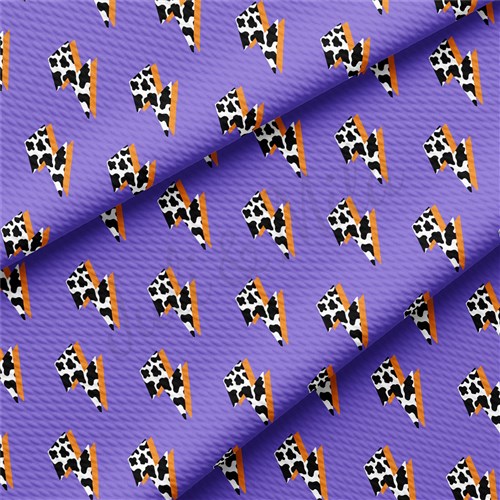 Printed Liverpool Bullet Textured Stretch Solid Strip Thick Knit Jersey Fabric