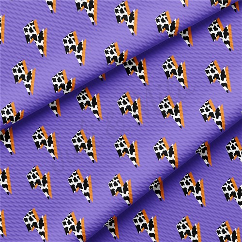 Printed Liverpool Bullet Textured Stretch Solid Strip Thick Knit Jersey Fabric