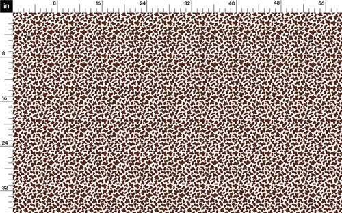 Brown Cow Spot Printed Liverpool Fabric AA2171 & Get a Free $89.99 Embroidery Bundle