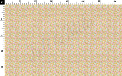 Floral Printed Liverpool Bullet Textured Stretch Solid Strip Thick Knit Jersey Fabric