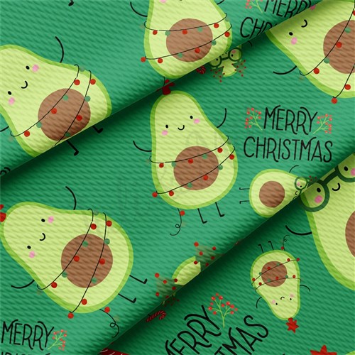 Christmas Liverpool Bullet Textured Stretch Solid Strip Thick Knit Jersey Fabric