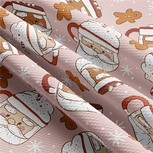 Christmas Printed Liverpool Fabric AA2147 & Get a Free $89.99 Embroidery Bundle