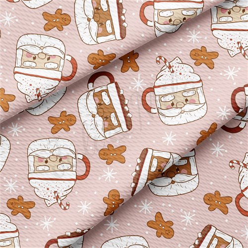 Christmas Printed Liverpool Fabric AA2147 & Get a Free $89.99 Embroidery Bundle