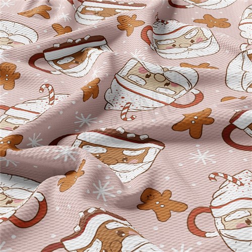 Christmas Printed Liverpool Fabric AA2147 & Get a Free $89.99 Embroidery Bundle