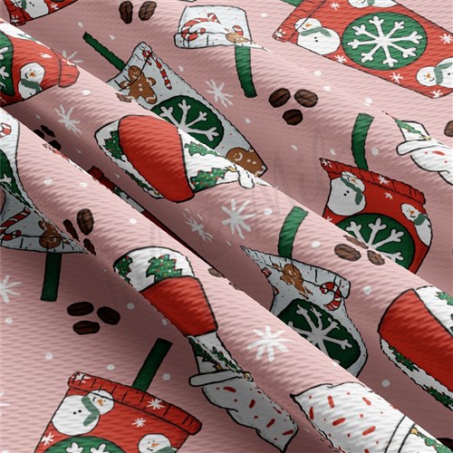 Christmas Printed Liverpool Fabric AA2093 & Get a Free $89.99 Embroidery Bundle
