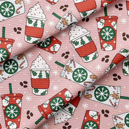 Christmas Printed Liverpool Fabric AA2093 & Get a Free $89.99 Embroidery Bundle