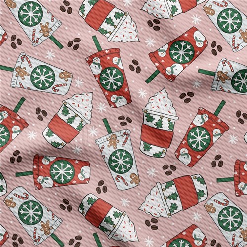 Christmas Printed Liverpool Fabric AA2093 & Get a Free $89.99 Embroidery Bundle