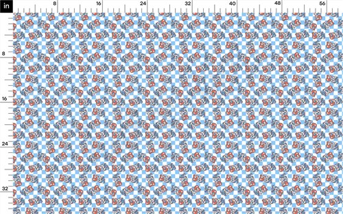 Patriotic 4th of July Printed Liverpool Fabric AA1652 & Get a Free $89.99 Embroidery Bundle