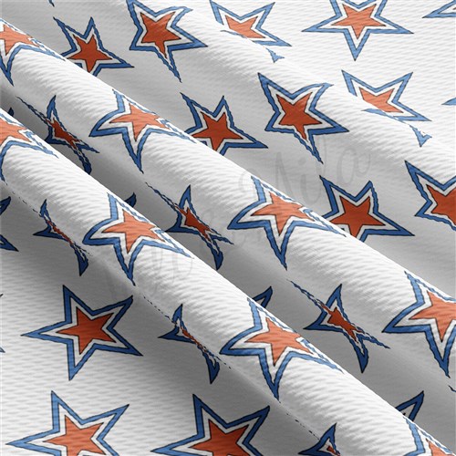 4th of July Patriotic Printed Liverpool Fabric AA2192 & Get a Free $89.99 Embroidery Bundle