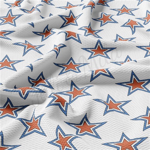 4th of July Patriotic Printed Liverpool Fabric AA2192 & Get a Free $89.99 Embroidery Bundle