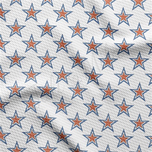 4th of July Patriotic Printed Liverpool Fabric AA2192 & Get a Free $89.99 Embroidery Bundle