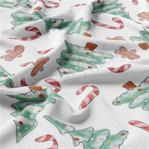 Christmas Printed Liverpool Fabric AA2103 & Get a Free $89.99 Embroidery Bundle