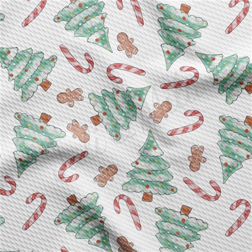 Christmas Printed Liverpool Fabric AA2103 & Get a Free $89.99 Embroidery Bundle