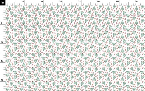 Christmas Printed Liverpool Fabric AA2103 & Get a Free $89.99 Embroidery Bundle