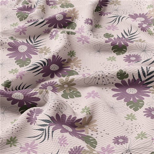 Floral Printed Liverpool AA1636 & Get a Free $89.99 Embroidery Bundle