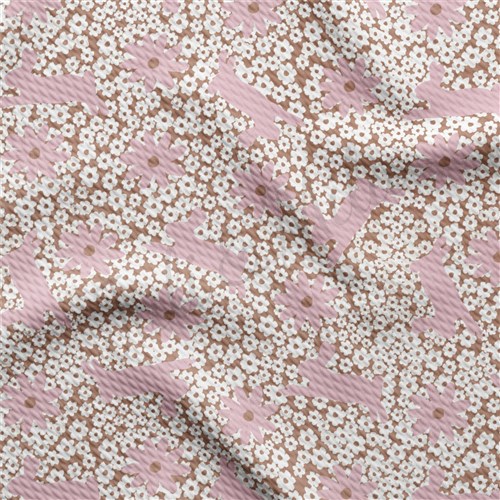 Easter Liverpool Bullet Textured Stretch Solid Strip Thick Knit Jersey Fabric