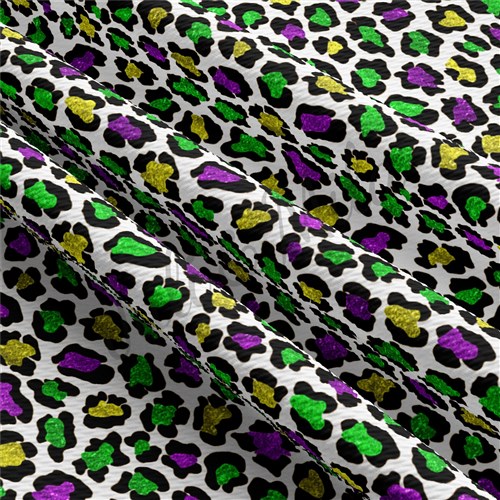 Mardi Gras Printed Liverpool 4 Way Fabric AA1360 & Get a Free $89.99 Embroidery Bundle