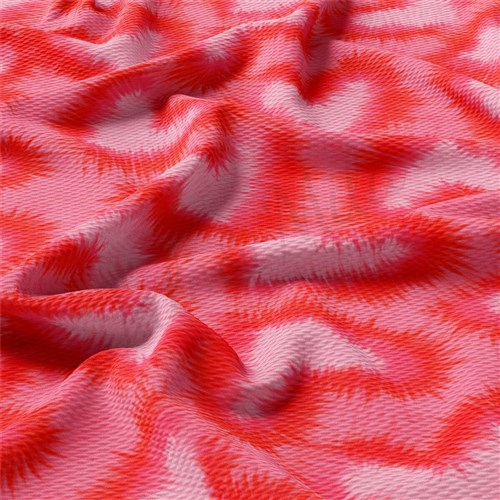 Valentine's Day Liverpool Bullet Textured Stretch Solid Strip Thick Knit Jersey Fabric
