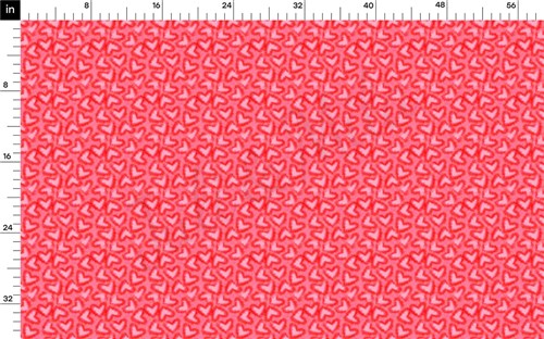Valentine's Day Liverpool Bullet Textured Stretch Solid Strip Thick Knit Jersey Fabric