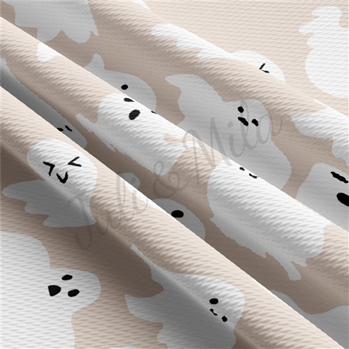 Ghosts Fall Autumn Pumpkin Liverpool Fabric AA742 & Get a Free $89.99 Embroidery Bundle