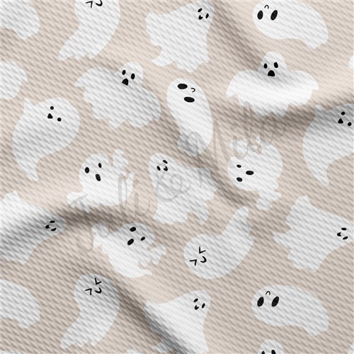 Ghosts Fall Autumn Pumpkin Liverpool Fabric AA742 & Get a Free $89.99 Embroidery Bundle