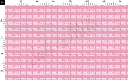 Mama's Cowgirl Printed Liverpool Bullet Textured Stretch Solid Strip Thick Knit Jersey Fabric