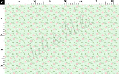 St. Patrick's Day Printed Liverpool Bullet Textured Stretch Solid Strip Thick Knit Jersey Fabric