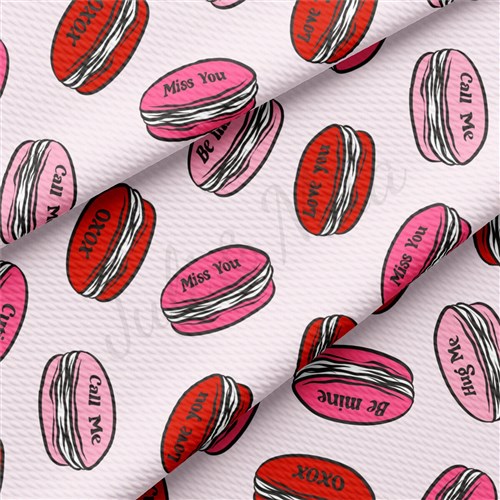 Valentine's Day Liverpool Bullet Textured Stretch Solid Strip Thick Knit Jersey Fabric