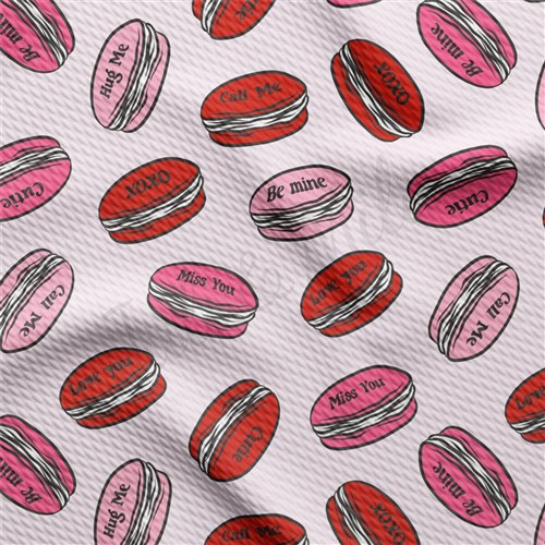 Valentine's Day Liverpool Bullet Textured Stretch Solid Strip Thick Knit Jersey Fabric