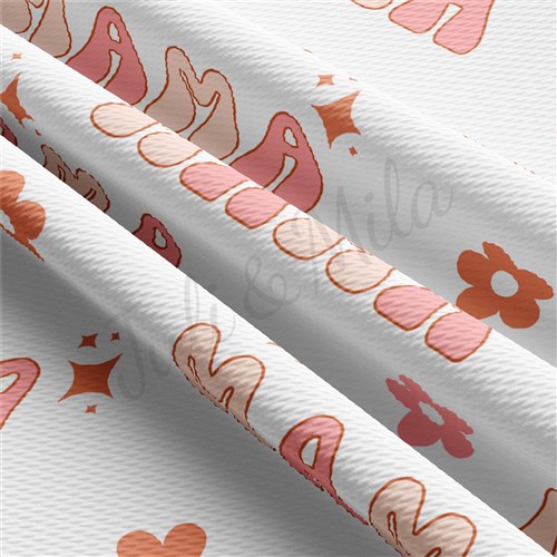 Mama Printed Liverpool Mother's Day Fabric AA1395 & Get a Free $89.99 Embroidery Bundle