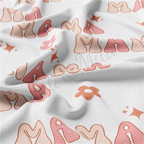 Mama Printed Liverpool Mother's Day Fabric AA1395 & Get a Free $89.99 Embroidery Bundle