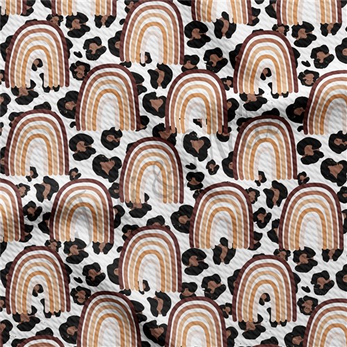 Printed Liverpool Bullet Textured Stretch Solid Strip Thick Knit Jersey Fabric