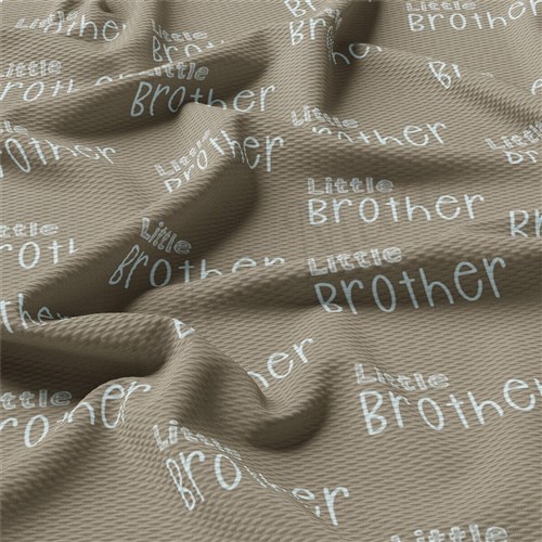 Little Brother AA2343 Liverpool Bullet Textured Stretch Solid Strip Thick Knit Jersey Fabric