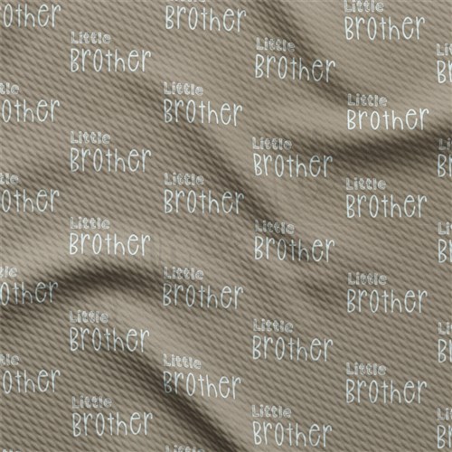 Little Brother AA2343 Liverpool Bullet Textured Stretch Solid Strip Thick Knit Jersey Fabric