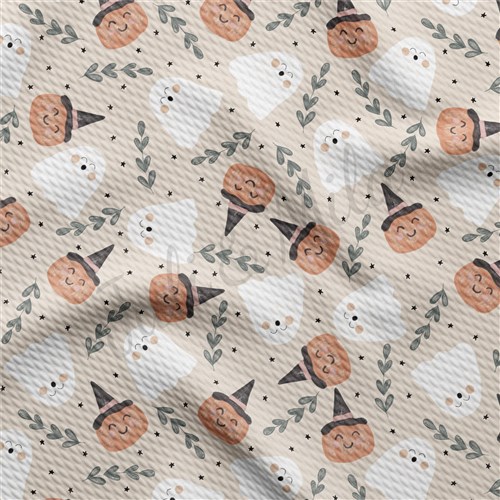 Pumpkin Fall Liverpool Bullet Textured Stretch Solid Strip Thick Knit Jersey Fabric