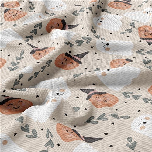 Pumpkin Fall Liverpool Bullet Textured Stretch Solid Strip Thick Knit Jersey Fabric