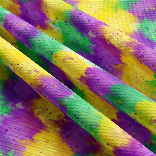 Mardi Gras Printed Liverpool Fabric AA1849 & Get a Free $89.99 Embroidery Bundle
