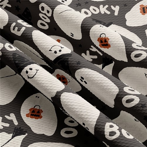 Autumn Fall Halloween Printed Liverpool Fabric AA1843 & Get a Free $89.99 Embroidery Bundle