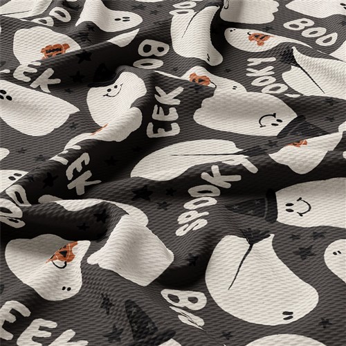 Autumn Fall Halloween Printed Liverpool Fabric AA1843 & Get a Free $89.99 Embroidery Bundle