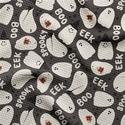 Autumn Fall Halloween Printed Liverpool Fabric AA1843 & Get a Free $89.99 Embroidery Bundle