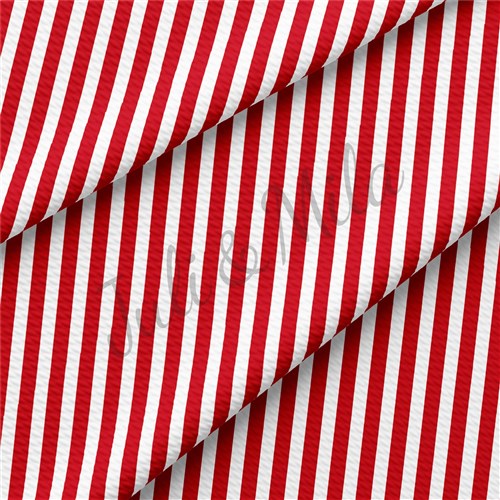 Printed Liverpool Bullet Textured Stretch Solid Strip Thick Knit Jersey Fabric