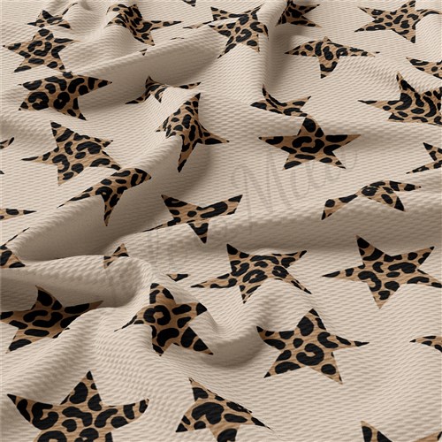 Printed Liverpool Bullet Textured Stretch Solid Strip Thick Knit Jersey Fabric