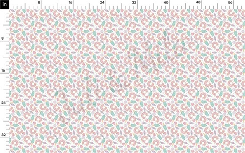 Valentine's Day Printed Liverpool Bullet Textured Stretch Solid Strip Thick Knit Jersey Fabric