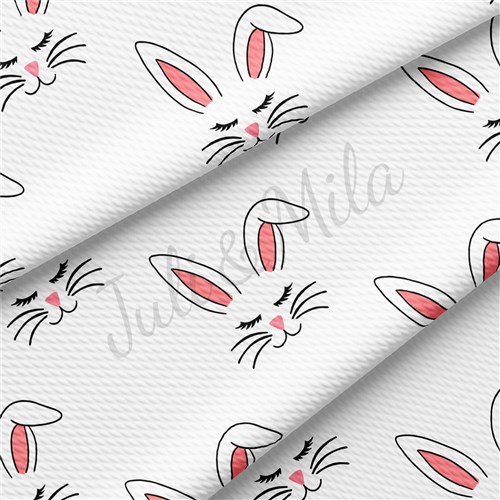Easter Easter88 Liverpool Bullet Textured Stretch Solid Strip Thick Knit Jersey Fabric